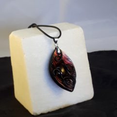 VERKAUFT!!! Rotes Zauberblatt der Blumenelfe Nr. 25